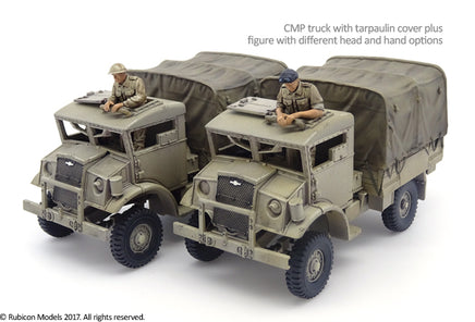 Rubicon British CMP 15cwt Truck - Khaki and Green Books