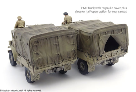Rubicon British CMP 15cwt Truck - Khaki and Green Books