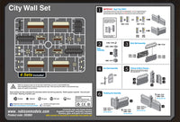 Rubicon City (Brick) Wall Set - Khaki and Green Books
