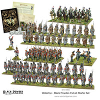 Black Powder - Waterloo 2nd Ed. Starter Set - Khaki & Green Books
