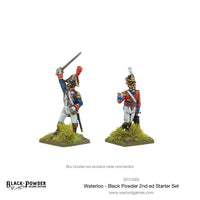 Black Powder - Waterloo 2nd Ed. Starter Set - Khaki & Green Books