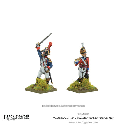Black Powder - Waterloo 2nd Ed. Starter Set - Khaki & Green Books