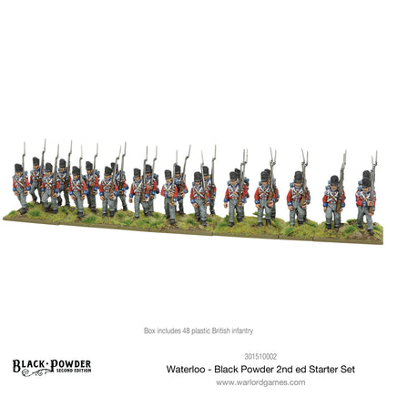 Black Powder - Waterloo 2nd Ed. Starter Set - Khaki & Green Books