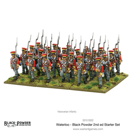 Black Powder - Waterloo 2nd Ed. Starter Set - Khaki & Green Books