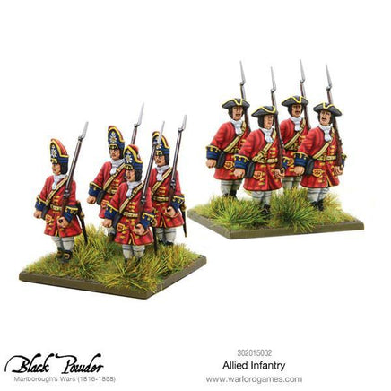 BLACK POWDER MARLBOROUGH'S WARS : INFANTRY OF THE GRAND ALLIANCE - Khaki and Green Books