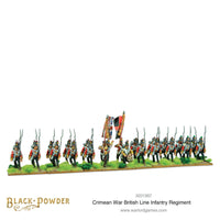 BLACKPOWDER CRIMEAN WAR BRITISH LINE INFANTRY REGIMENT - Khaki and Green Books