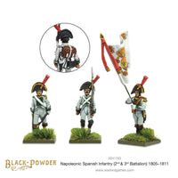 Black Powder - Napoleonic Spanish Infantry (2nd & 3rd Battalions) 1805-1811 - Khaki and Green Books