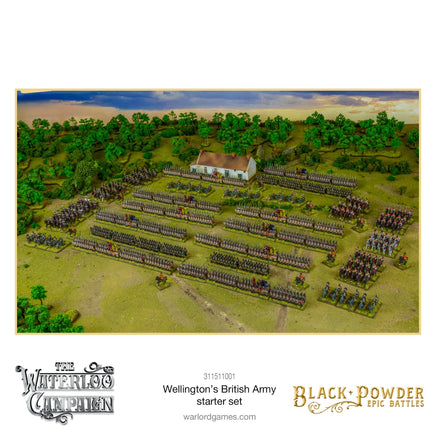 Black Powder - Epic Battles: Waterloo - British Starter Set - Khaki and Green Books
