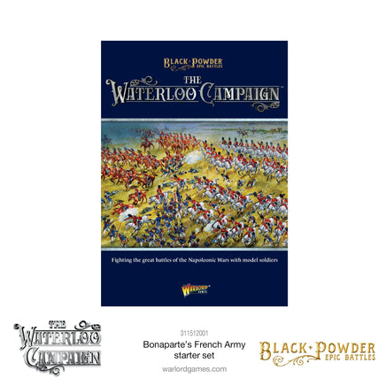 Black Powder - Epic Battles: Waterloo - French Starter Set - Khaki and Green Books