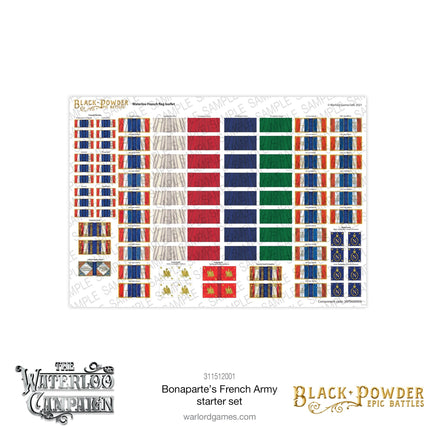 Black Powder - Epic Battles: Waterloo - French Starter Set - Khaki and Green Books