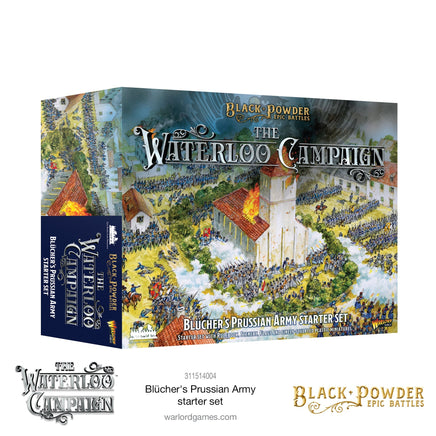 Black Powder Epic Battles - Waterloo: Blücher's Prussian Army starter set - Khaki and Green Books