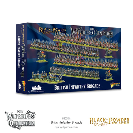 Black Powder - Epic Battles: Waterloo - British Infantry Brigade - Khaki and Green Books