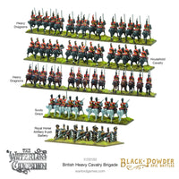 Black Powder - Epic Battles: Waterloo - British Heavy Cavalry Brigade - Khaki and Green Books