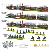 Black Powder Epic Battles: Waterloo - British Highlanders & Rifleman - Khaki and Green Books