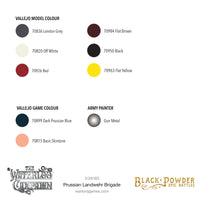 Black Powder Epic Battles - Waterloo: Prussian Landwehr Brigade - Khaki and Green Books