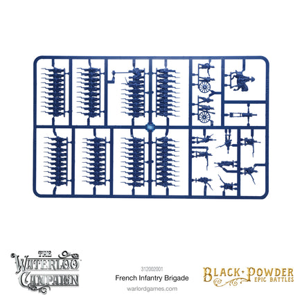 Black Powder - Epic Battles: Waterloo - French Infantry Brigade - Khaki and Green Books