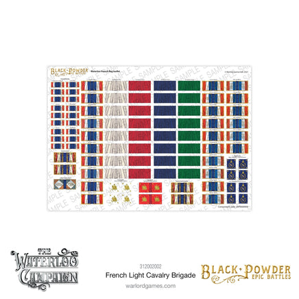 Black Powder - Epic Battles: Waterloo - French Light Cavalry Brigade - Khaki and Green Books