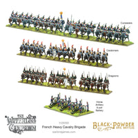 Black Powder - Epic Battles: Waterloo - French Heavy Cavalry Brigade - Khaki and Green Books