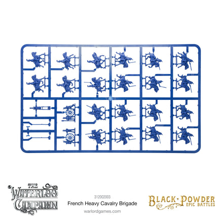 Black Powder - Epic Battles: Waterloo - French Heavy Cavalry Brigade - Khaki and Green Books