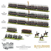 Black Powder Epic Battles: Waterloo - French Middle & Old Guard - Khaki and Green Books