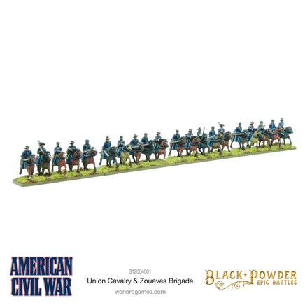 BLACK POWDER EPIC BATTLES : ACW - UNION CAVALRY & ZOUAVES - Khaki and Green Books