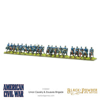BLACK POWDER EPIC BATTLES : ACW - UNION CAVALRY & ZOUAVES - Khaki and Green Books