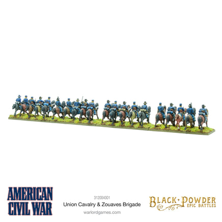 BLACK POWDER EPIC BATTLES : ACW - UNION CAVALRY & ZOUAVES - Khaki and Green Books