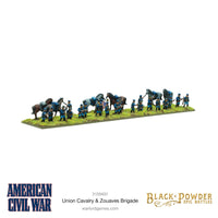 BLACK POWDER EPIC BATTLES : ACW - UNION CAVALRY & ZOUAVES - Khaki and Green Books