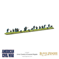 BLACK POWDER EPIC BATTLES : ACW - UNION CAVALRY & ZOUAVES - Khaki and Green Books