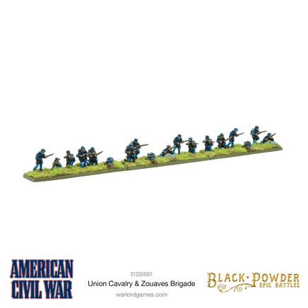 BLACK POWDER EPIC BATTLES : ACW - UNION CAVALRY & ZOUAVES - Khaki and Green Books