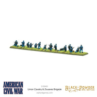 BLACK POWDER EPIC BATTLES : ACW - UNION CAVALRY & ZOUAVES - Khaki and Green Books
