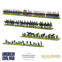 BLACK POWDER EPIC BATTLES : ACW - CONFEDERATE CAVALRY & ZOUAVES - Khaki and Green Books