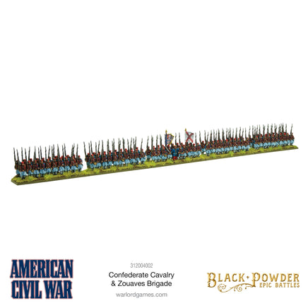 BLACK POWDER EPIC BATTLES : ACW - CONFEDERATE CAVALRY & ZOUAVES - Khaki and Green Books