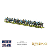 BLACK POWDER EPIC BATTLES : ACW - CONFEDERATE CAVALRY & ZOUAVES - Khaki and Green Books