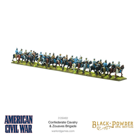 BLACK POWDER EPIC BATTLES : ACW - CONFEDERATE CAVALRY & ZOUAVES - Khaki and Green Books