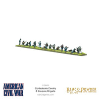 BLACK POWDER EPIC BATTLES : ACW - CONFEDERATE CAVALRY & ZOUAVES - Khaki and Green Books