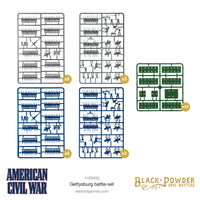 BLACK POWDER EPIC BATTLES : ACW - GETTYSBURG BATTLE SET - Khaki and Green Books