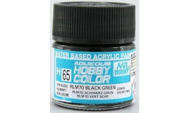 Mr. Hobby Aqueous Semi-Gloss RLM Black Green H-65 - Khaki and Green Books
