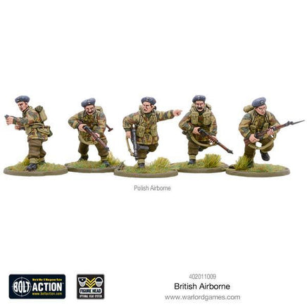 Bolt Action - British Airborne WWII Allied Paratroopers - Khaki and Green Books