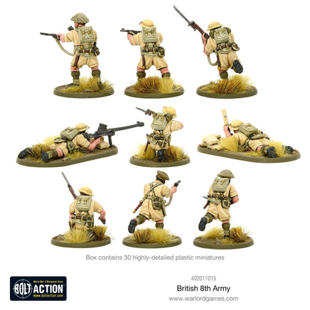 Bolt Action - British 8th Army - Khaki and Green Books