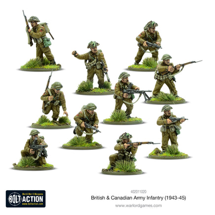 Bolt Action - British & Canadian Infantry (1943-45) - Khaki and Green Books
