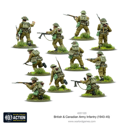 Bolt Action - British & Canadian Infantry (1943-45) - Khaki and Green Books
