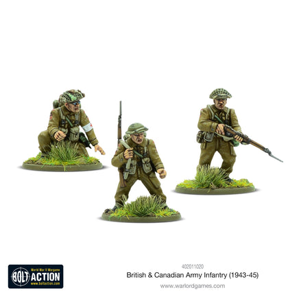 Bolt Action - British & Canadian Infantry (1943-45) - Khaki and Green Books