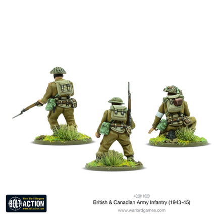 Bolt Action - British & Canadian Infantry (1943-45) - Khaki and Green Books