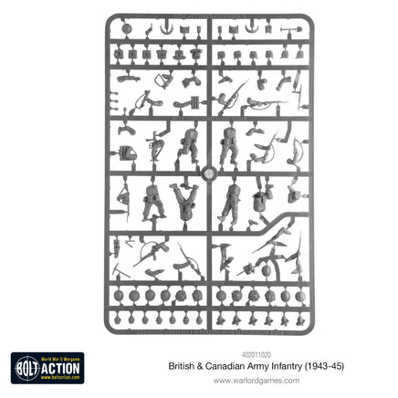 Bolt Action - British & Canadian Infantry (1943-45) - Khaki and Green Books
