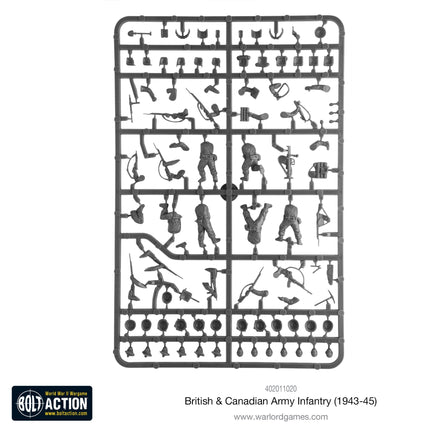 Bolt Action - British & Canadian Infantry (1943-45) - Khaki and Green Books
