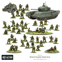 Bolt Action - British & Canadian Army (1943-45) Starter Army - Khaki and Green Books