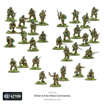 Bolt Action - British & Inter-Allied Commandos - Khaki and Green Books