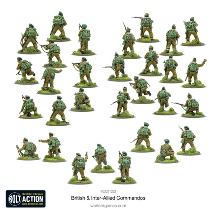 Bolt Action - British & Inter-Allied Commandos - Khaki and Green Books