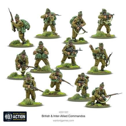 Bolt Action - British & Inter-Allied Commandos - Khaki and Green Books